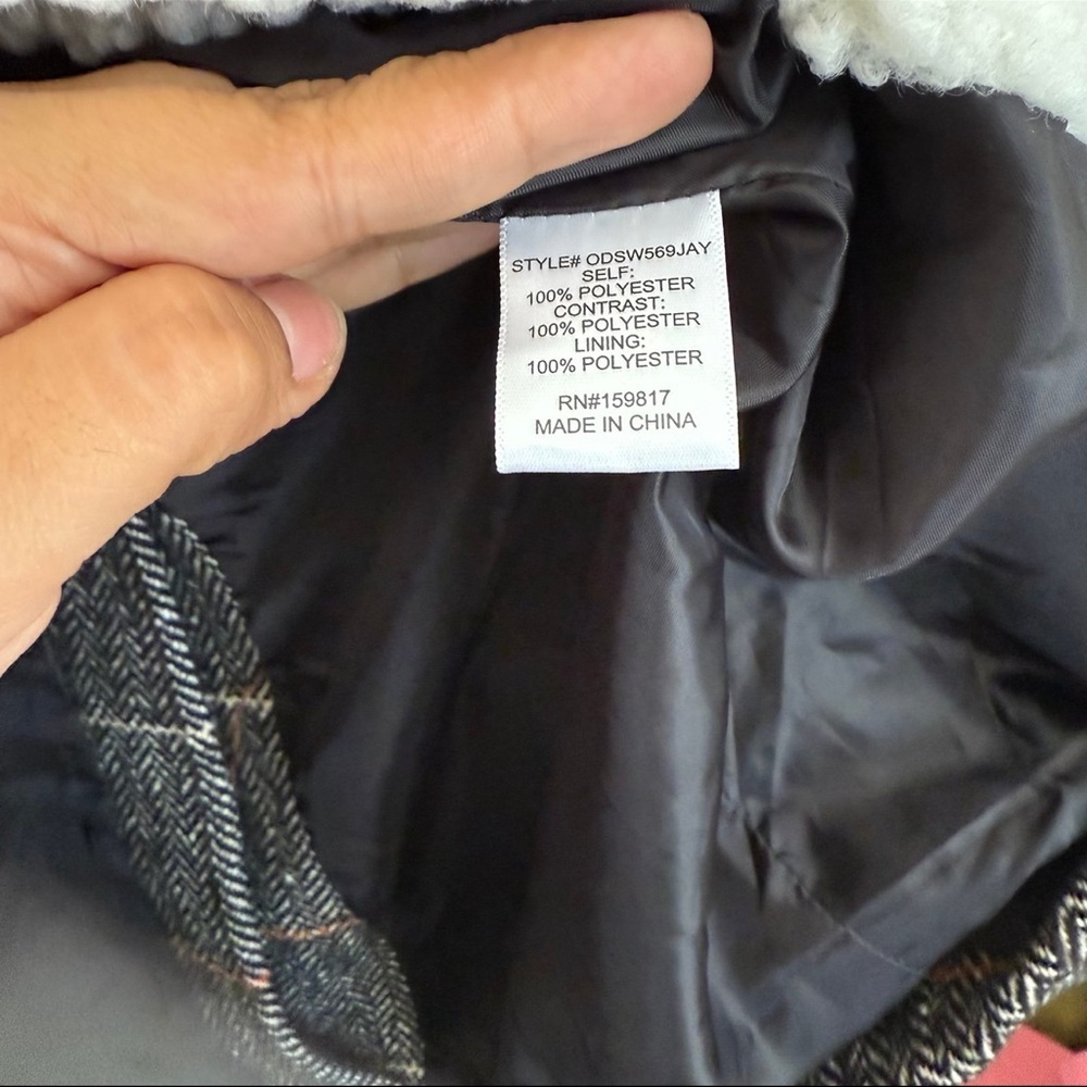 NWOT Altar’d state Opal Plaid Coat - Picture 8 of 12